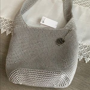 Crochet craze crossbody bag